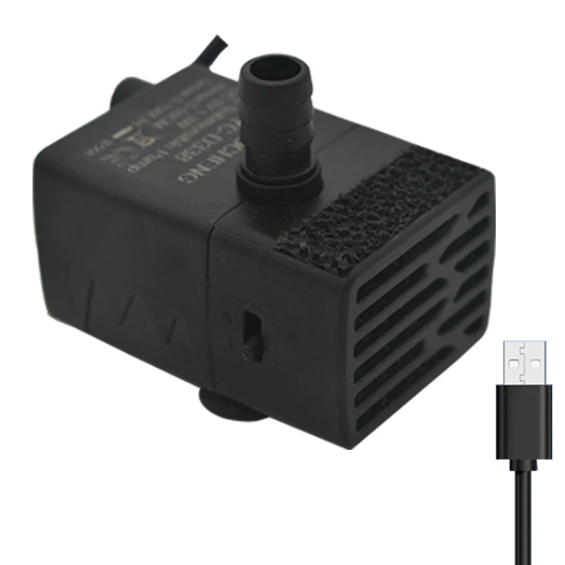 Marine Aquarium Mini - Погружной USB-насос для аквариума, 5В 5Вт,