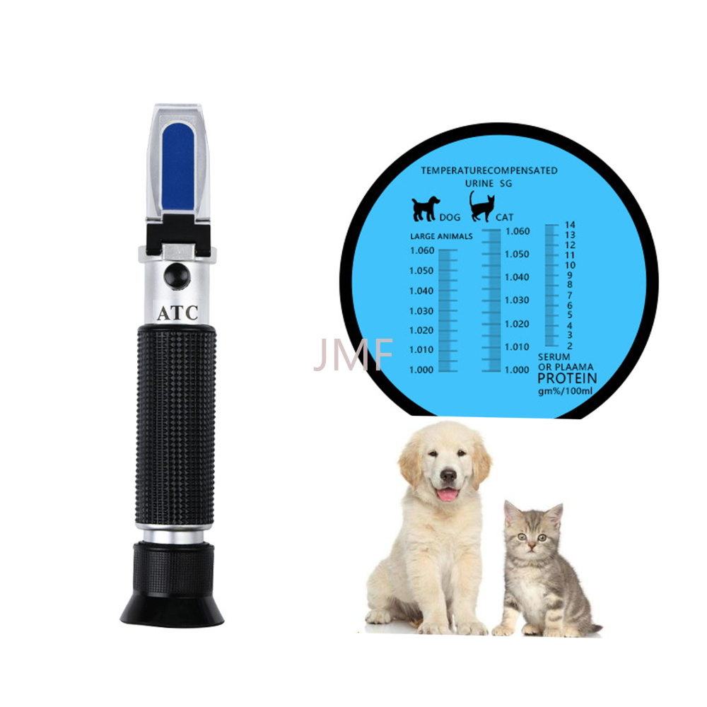 Refractometer Salinity - Удельный гравитационный рефрактометр для мочи, гидрометр