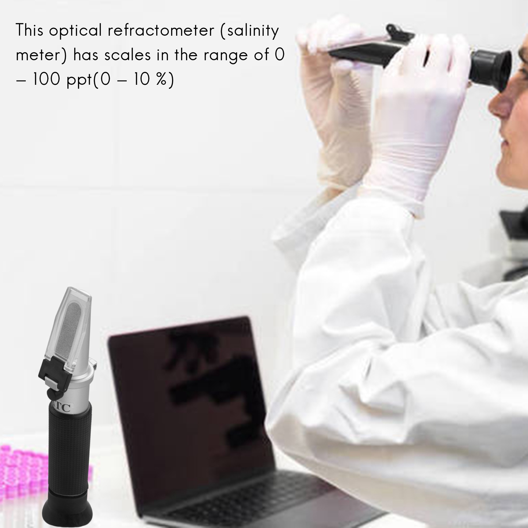 Y51A – рефрактометр для опреде – обзор и цена Refractometer Salinity