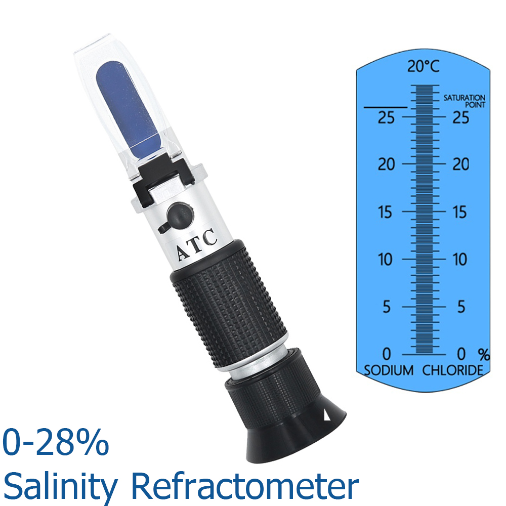 ATC рефрактометр измеритель со – обзор и цена Refractometer Salinity