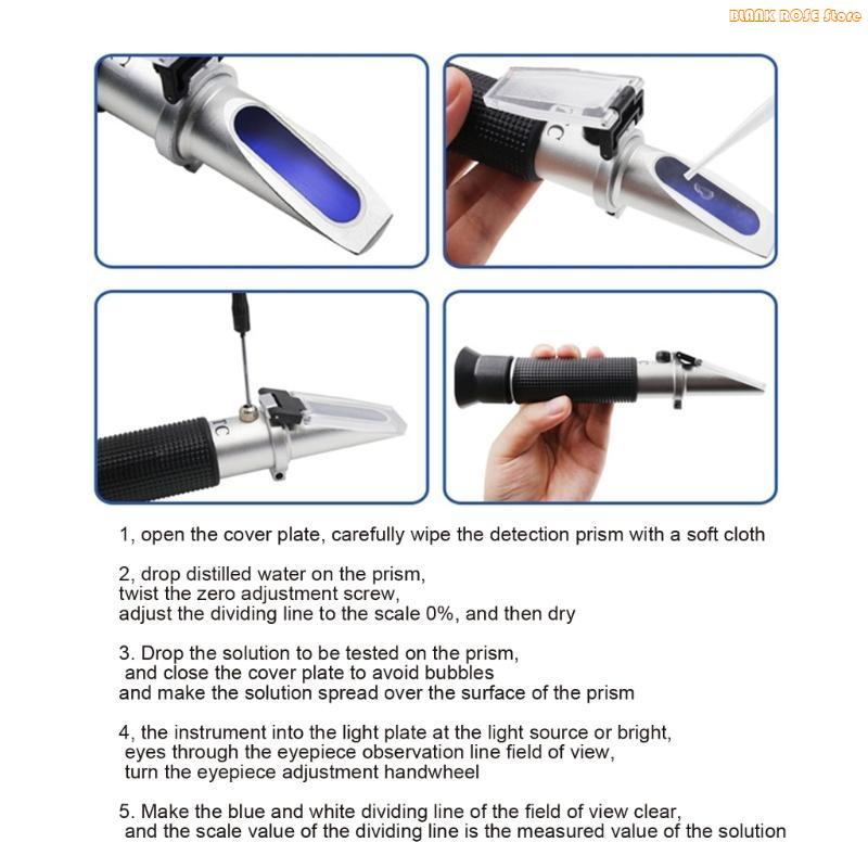 K1AE Рефрактометр солености Те – обзор и цена Refractometer Salinity