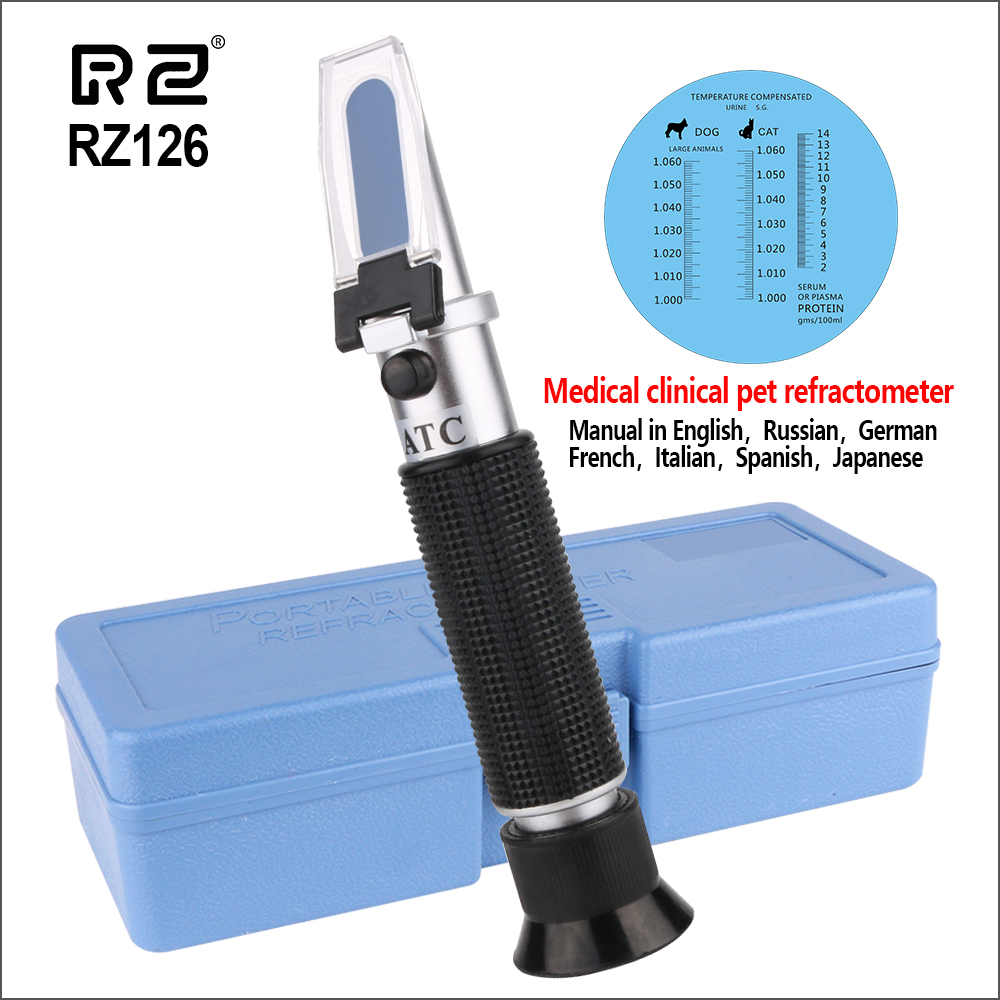 RZ 3-в-1 клинический рефрактом – обзор и цена Refractometer Salinity
