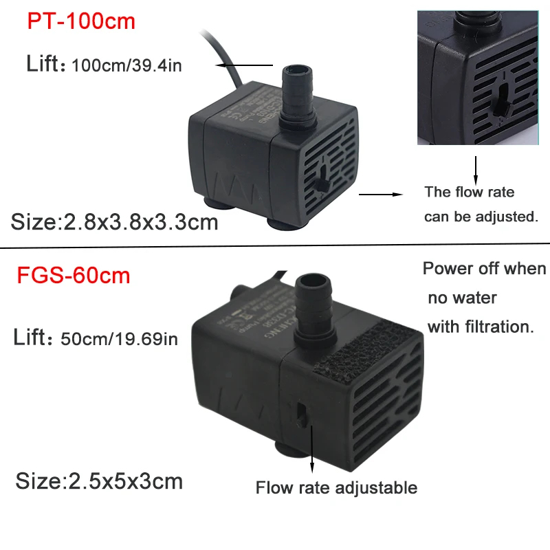 Погружной USB-насос для аквари – обзор и цена Marine Aquarium Mini
